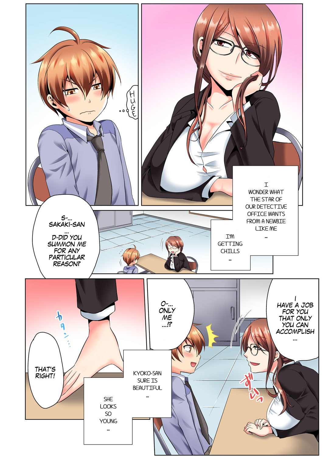 Hentai Manga Comic-Sexy Undercover Investigation! Don't spread it too much! Lewd TS Physical Examination Ch.1-2-Read-2